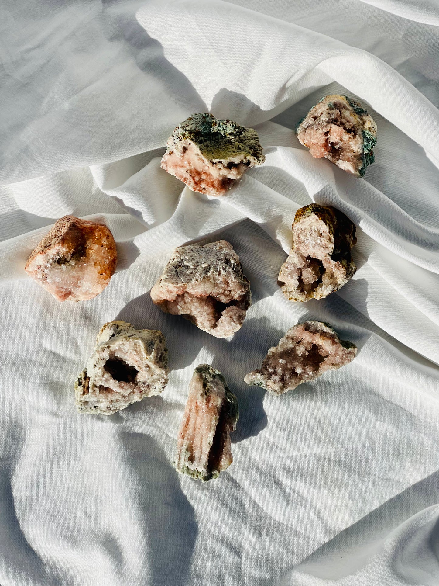 Pink Amethyst Raw Pieces