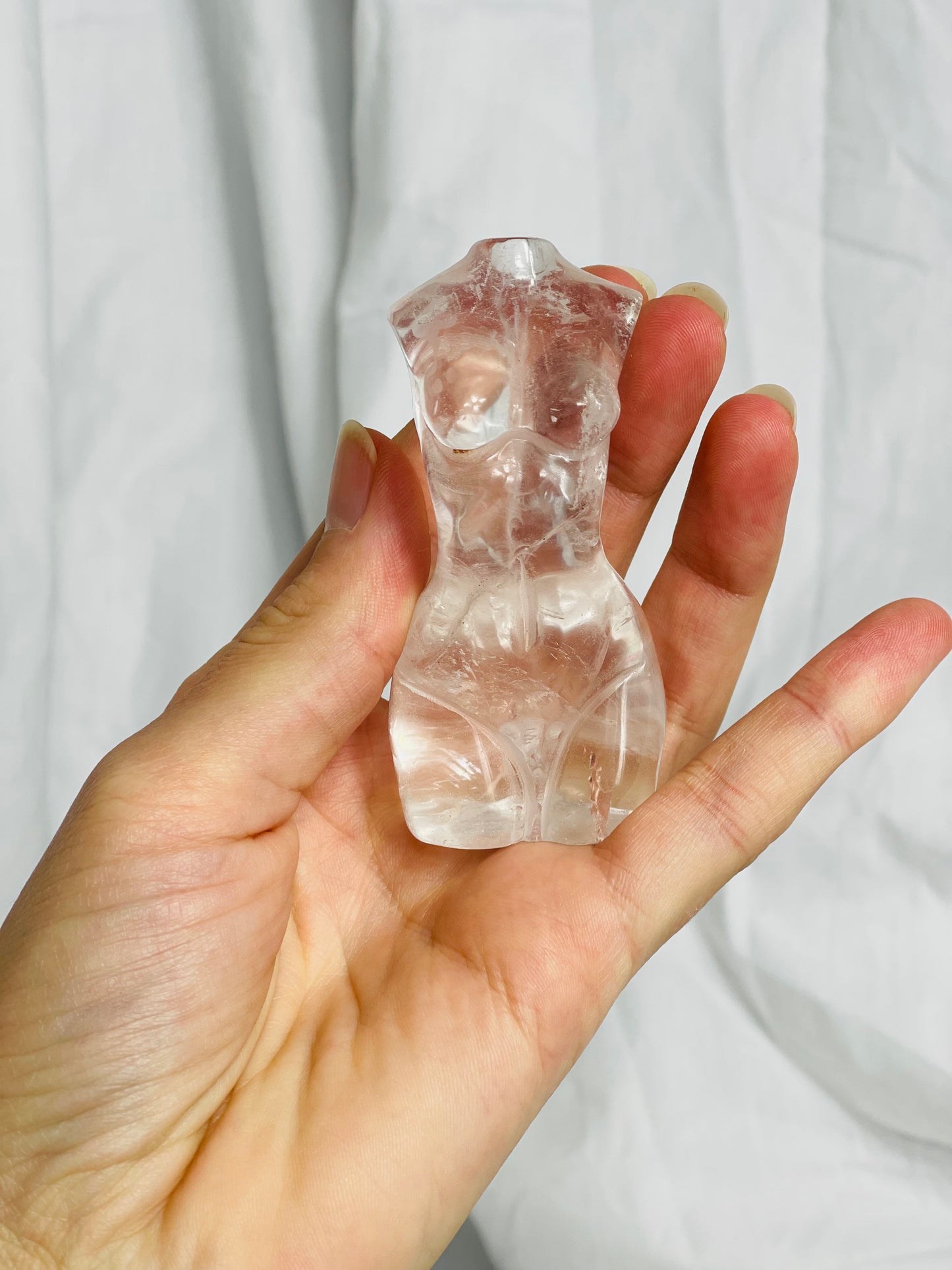 Clear Quartz Women’s Torso