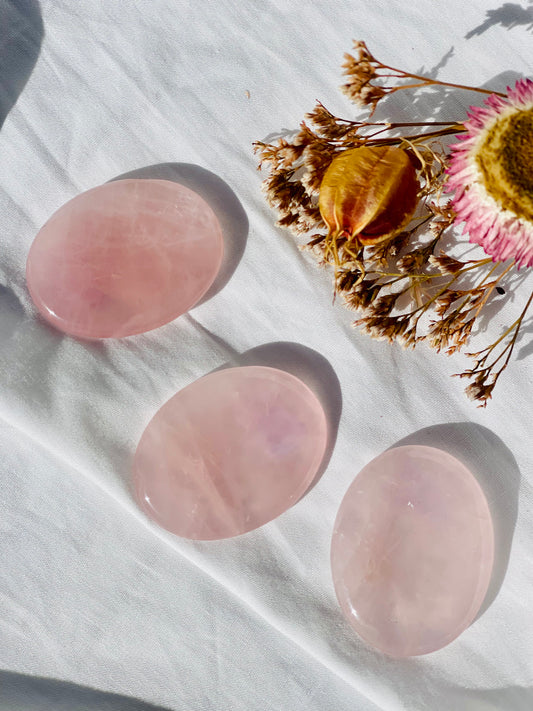 Rose Quartz Worrystone