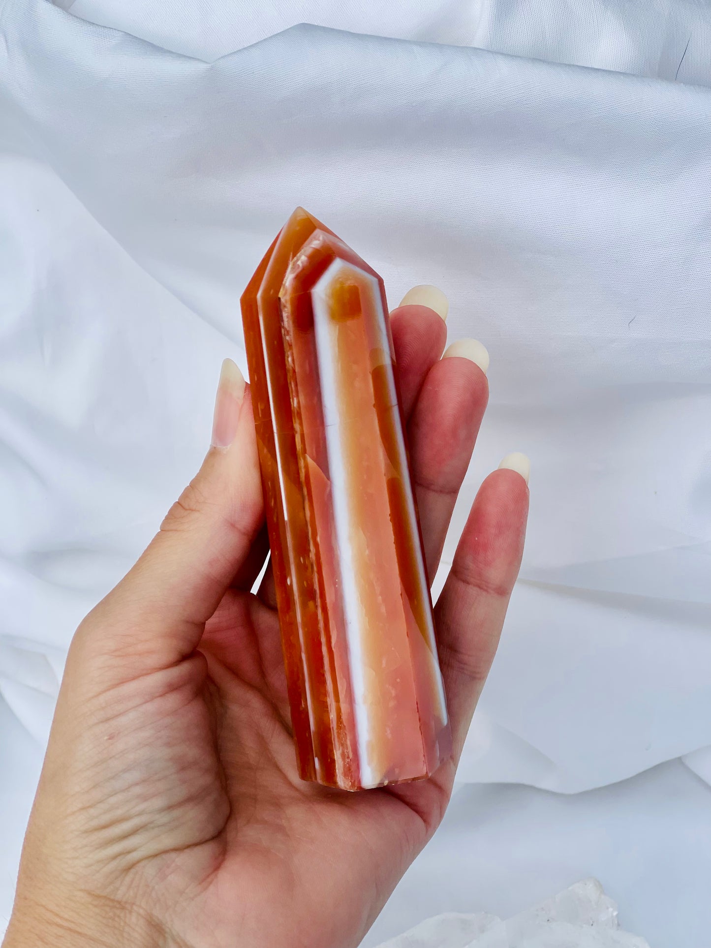 Carnelian Striped Point