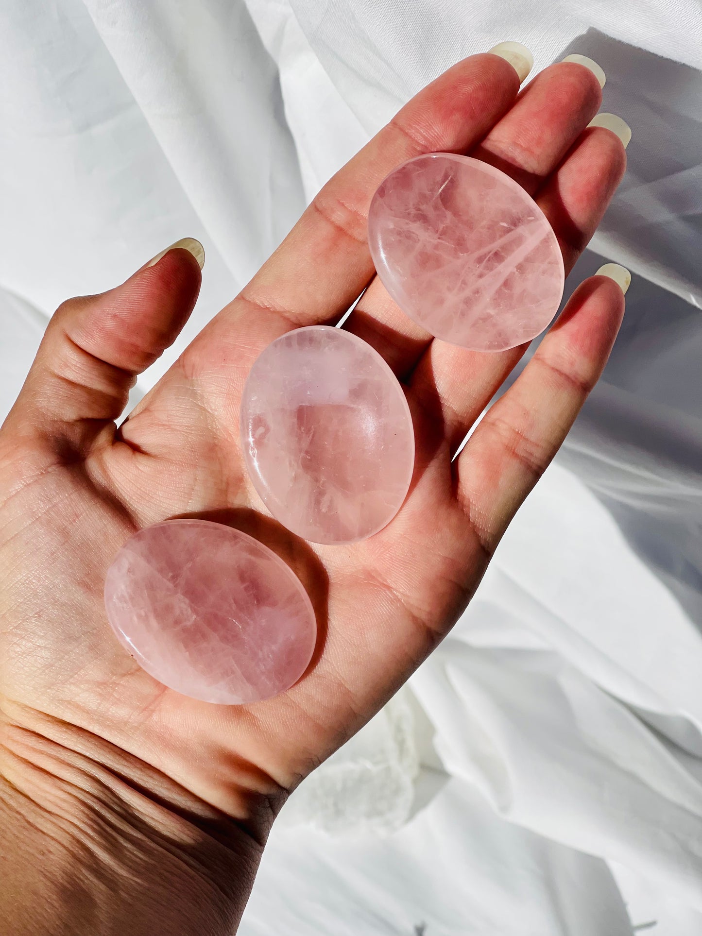 Rose Quartz Worrystone