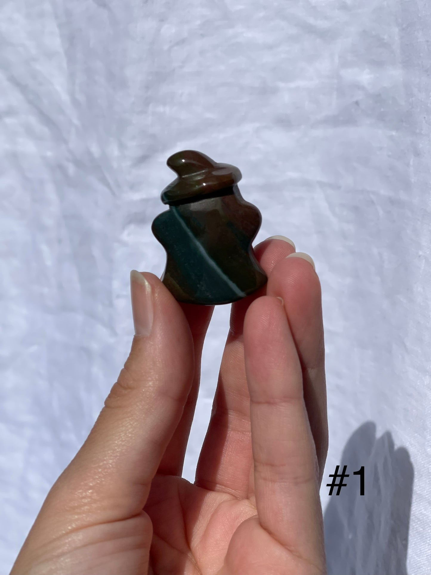 Ocean Jasper Mini Ghost