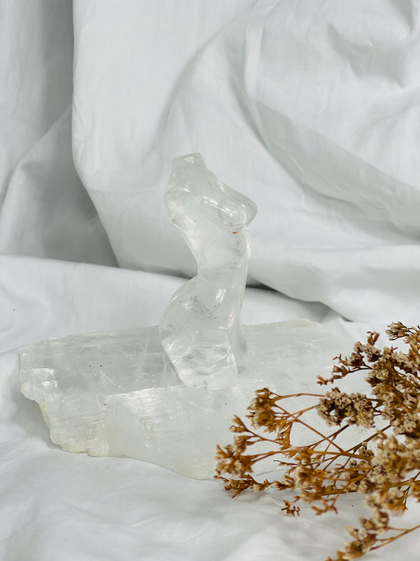 Clear Quartz Women’s Torso