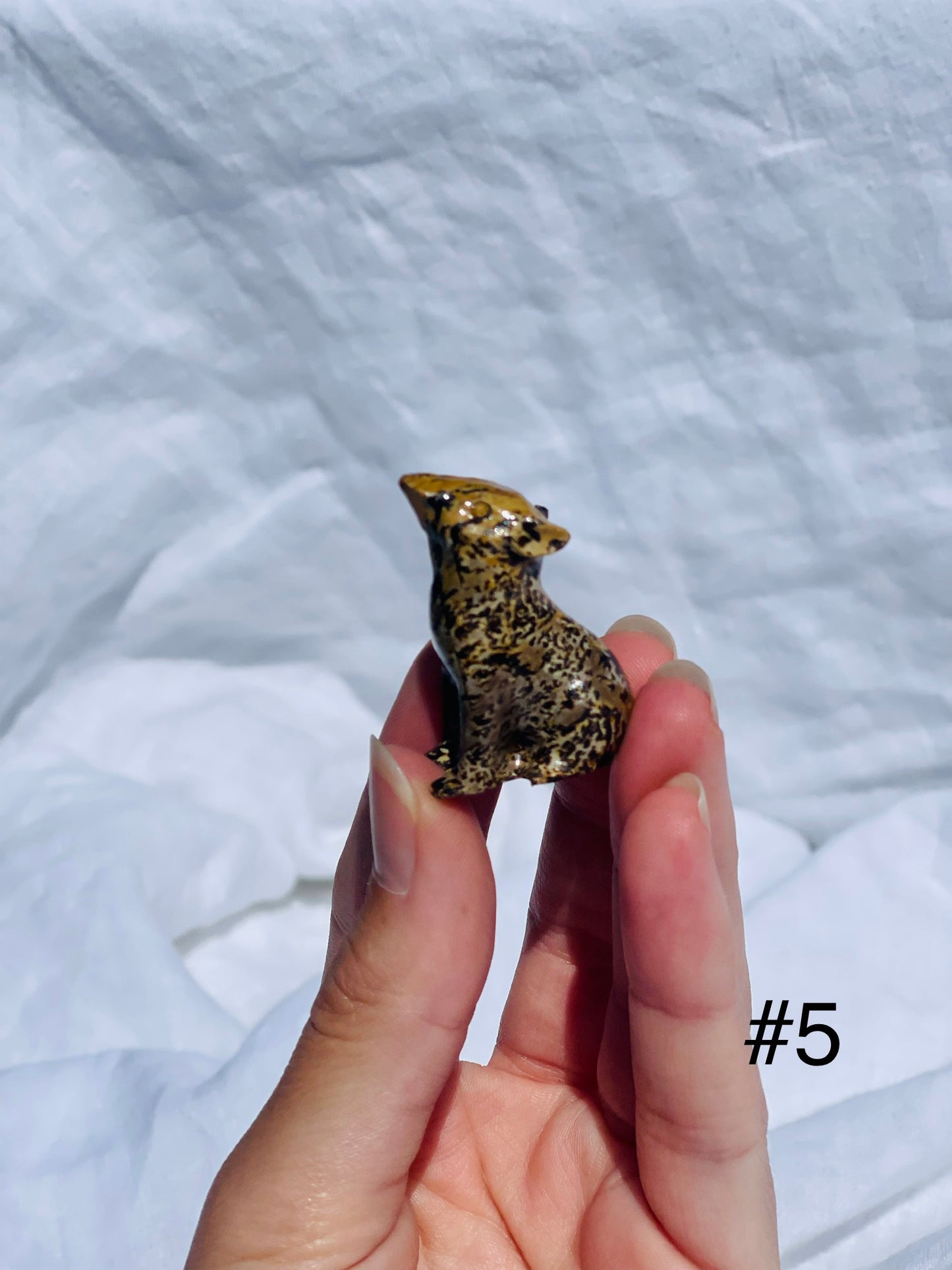 Chinese Painting Stone Wolf