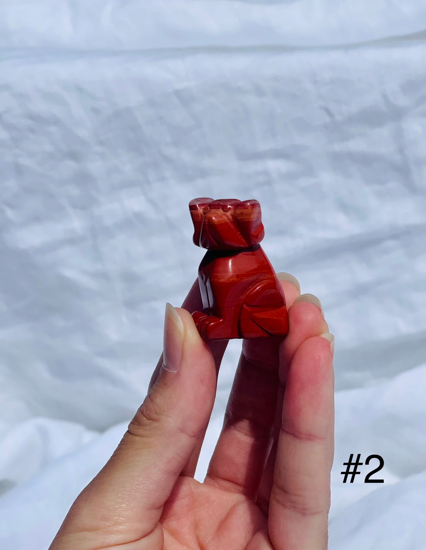 Red Jasper Dog