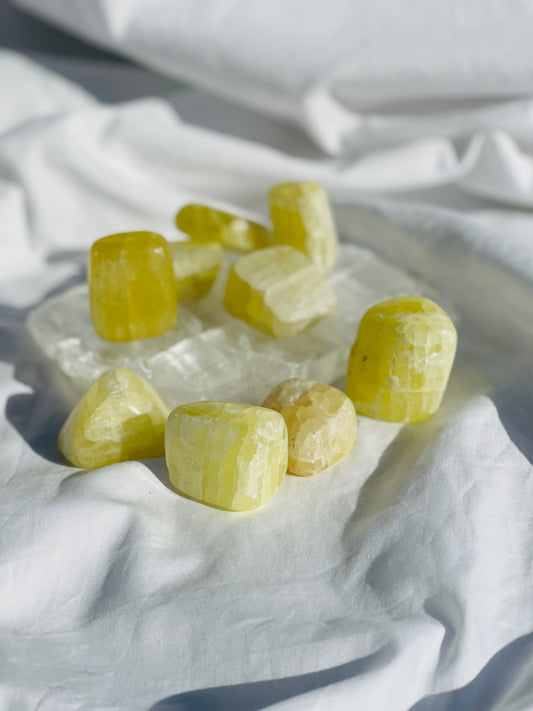 Lemon Calcite Tumble - Large