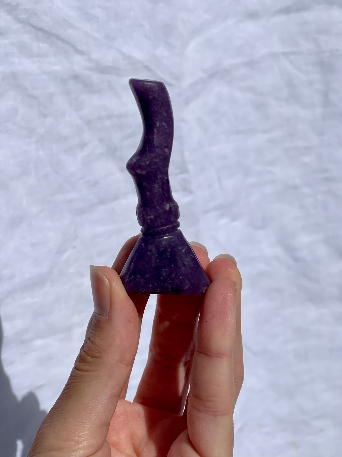 Lepidolite Witch Broom