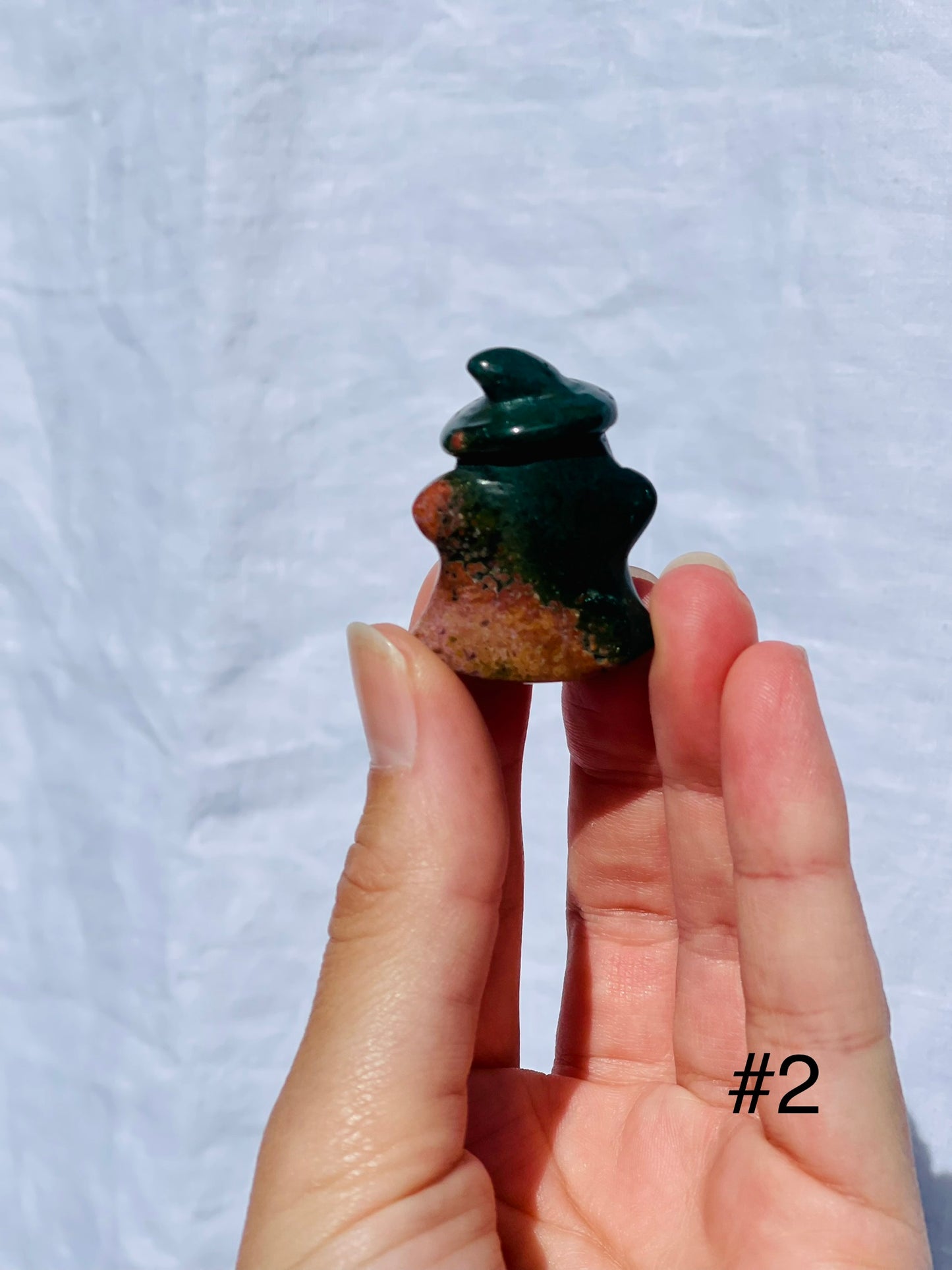 Ocean Jasper Mini Ghost