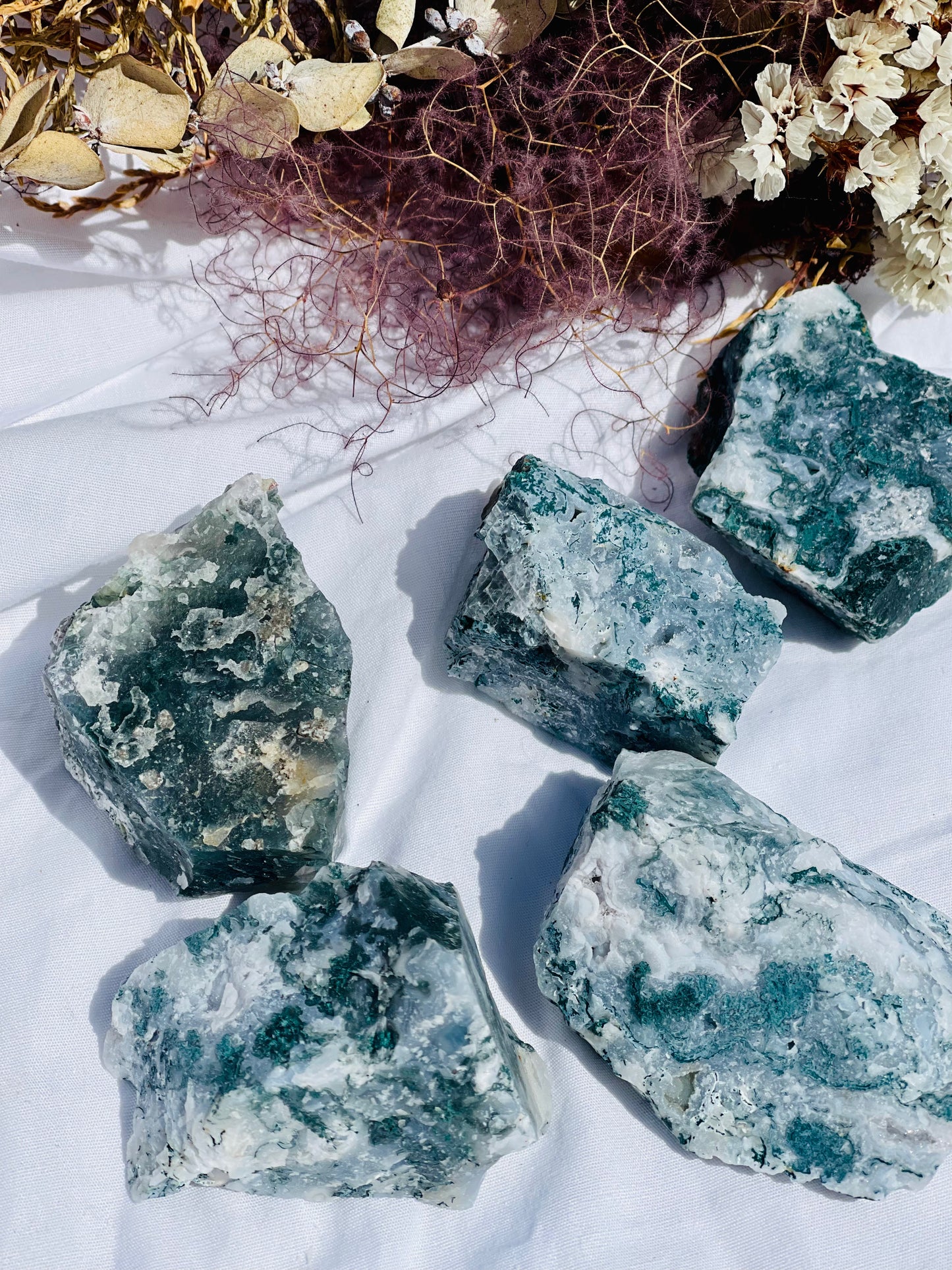 Moss Agate Raw