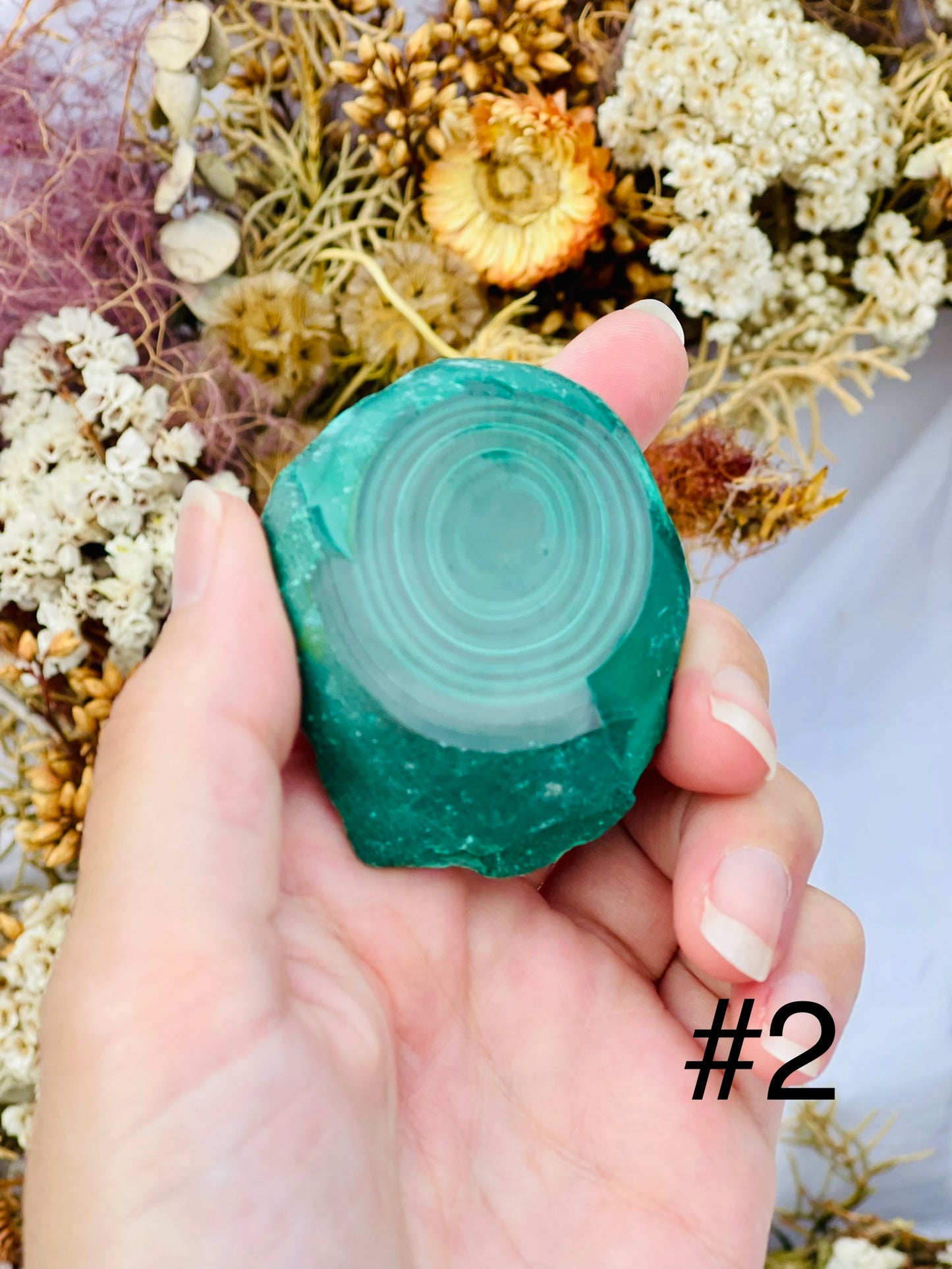 Malachite Polished Top