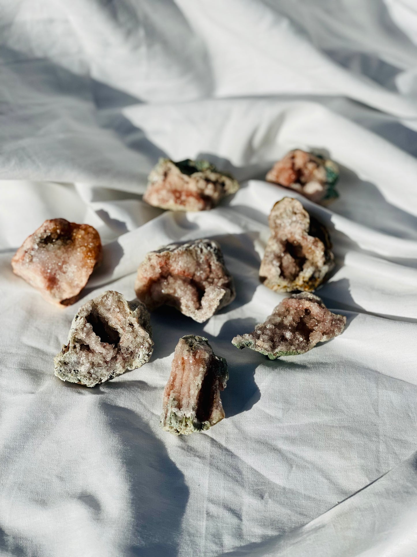 Pink Amethyst Raw Pieces