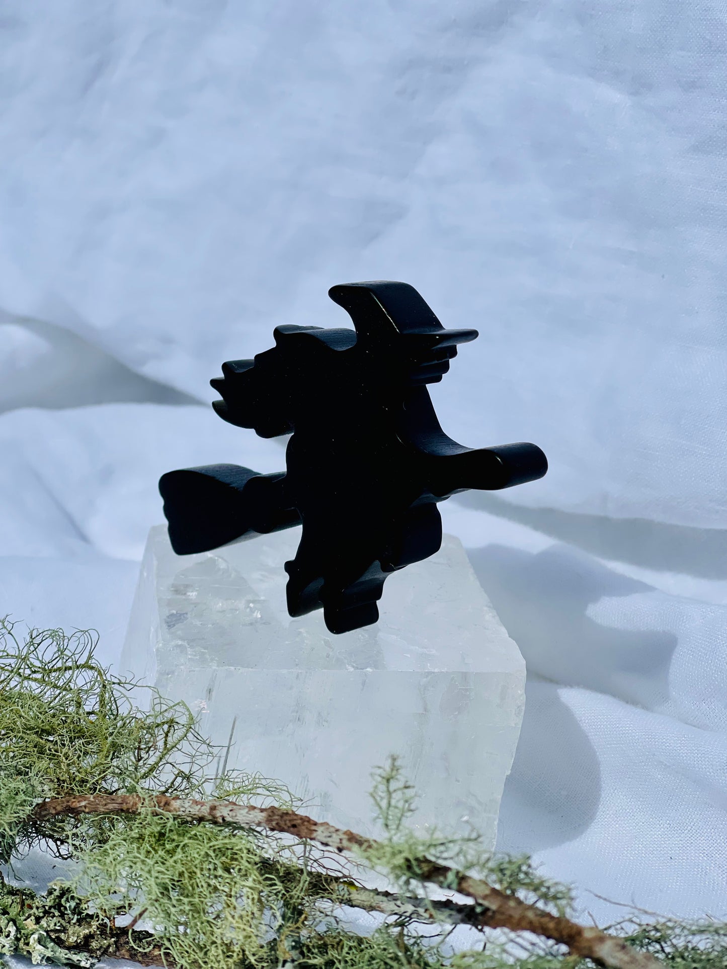 Black Obsidian Flying Witch