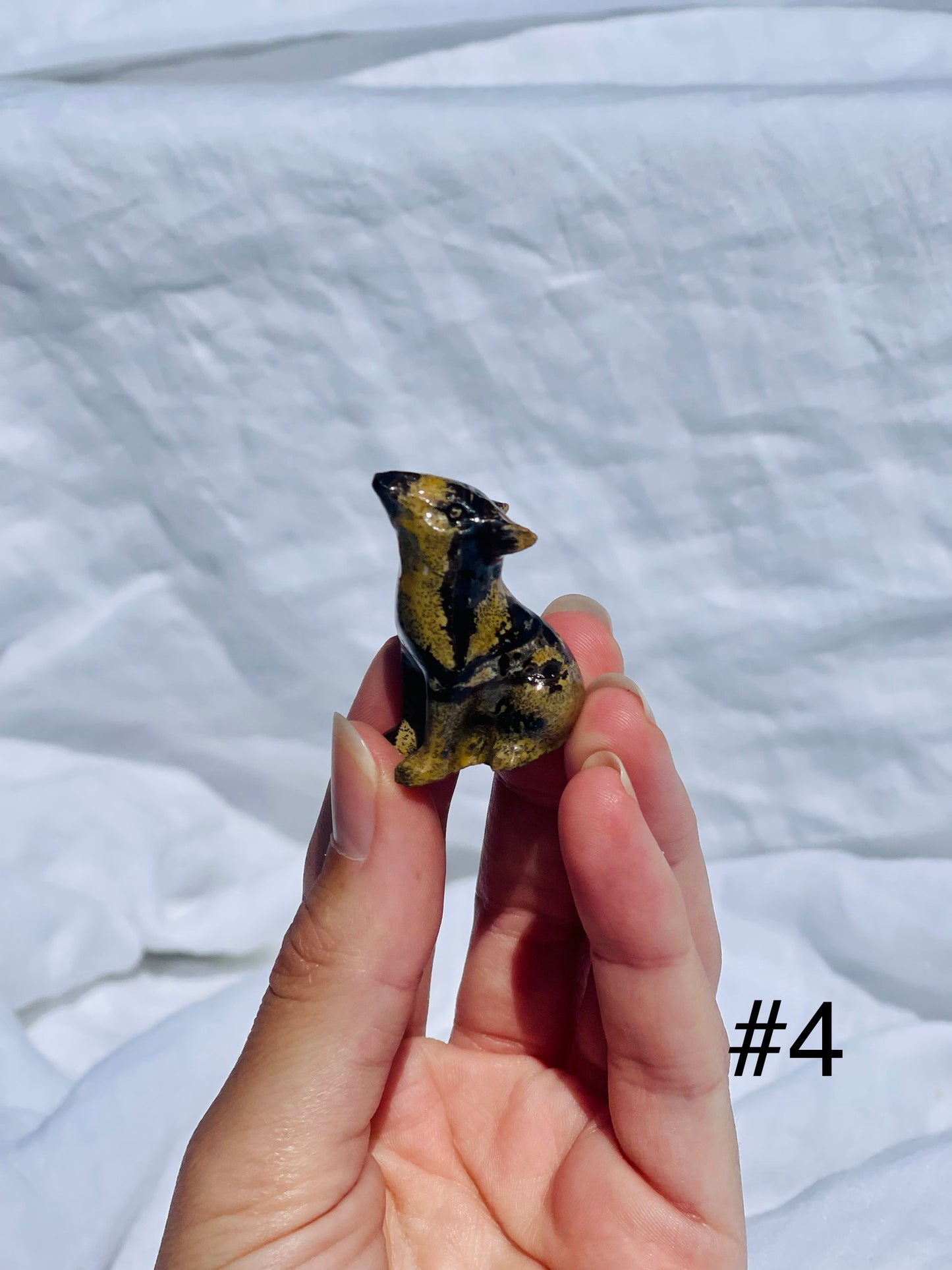 Chinese Painting Stone Wolf