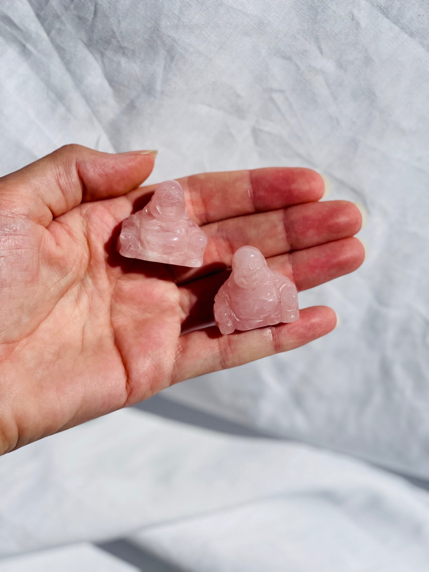 Rose Quartz Buddha