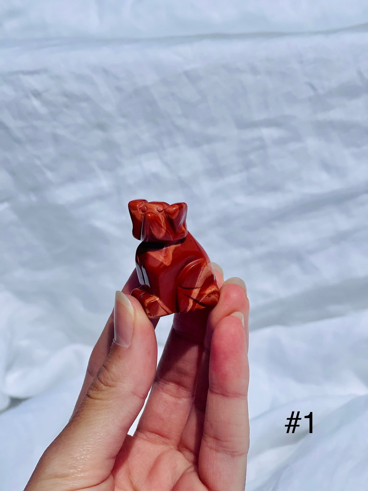 Red Jasper Dog