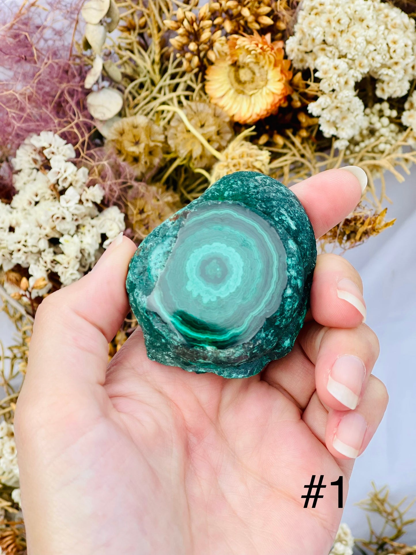 Malachite Polished Top
