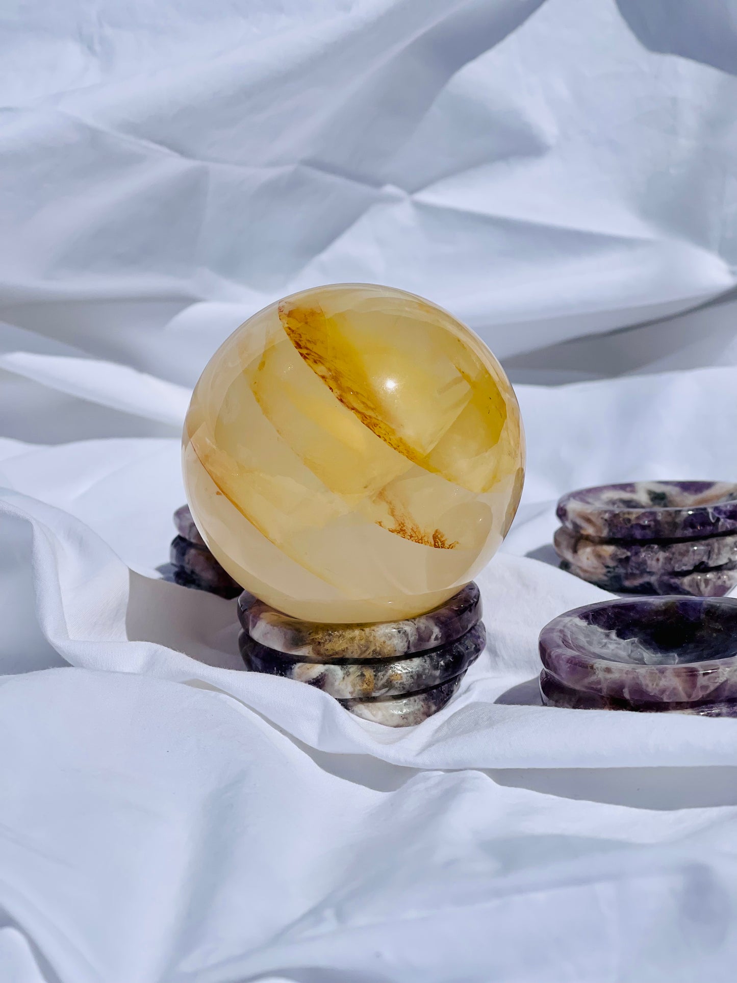 Amethyst Sphere Stand