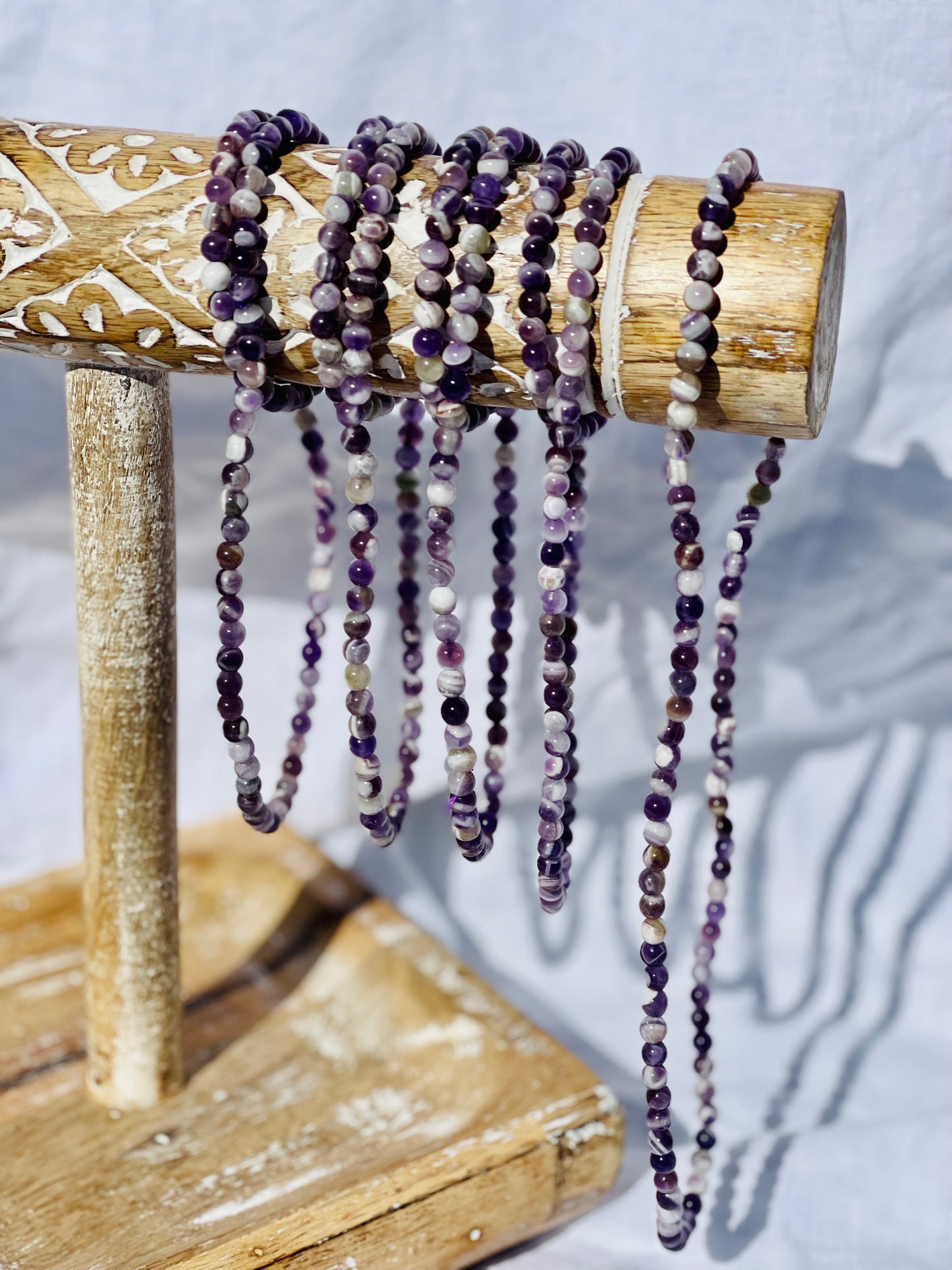 Amethyst Wrap Bracelet