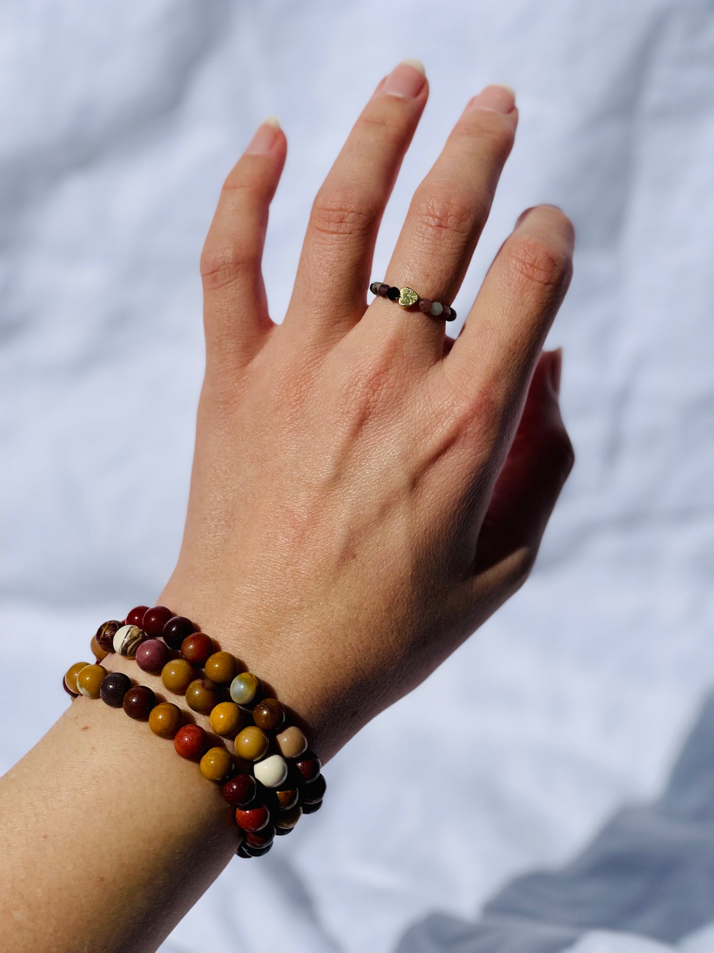 Mookaite Wrap Bracelet