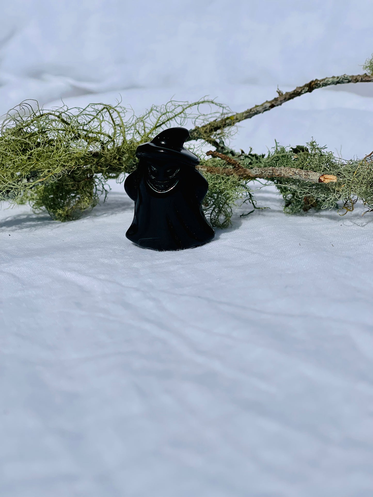 Black Obsidian Mini Ghost