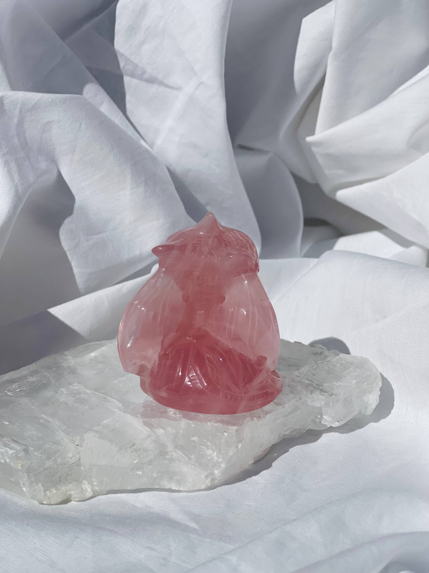 Rose Quartz Toothless Dragon