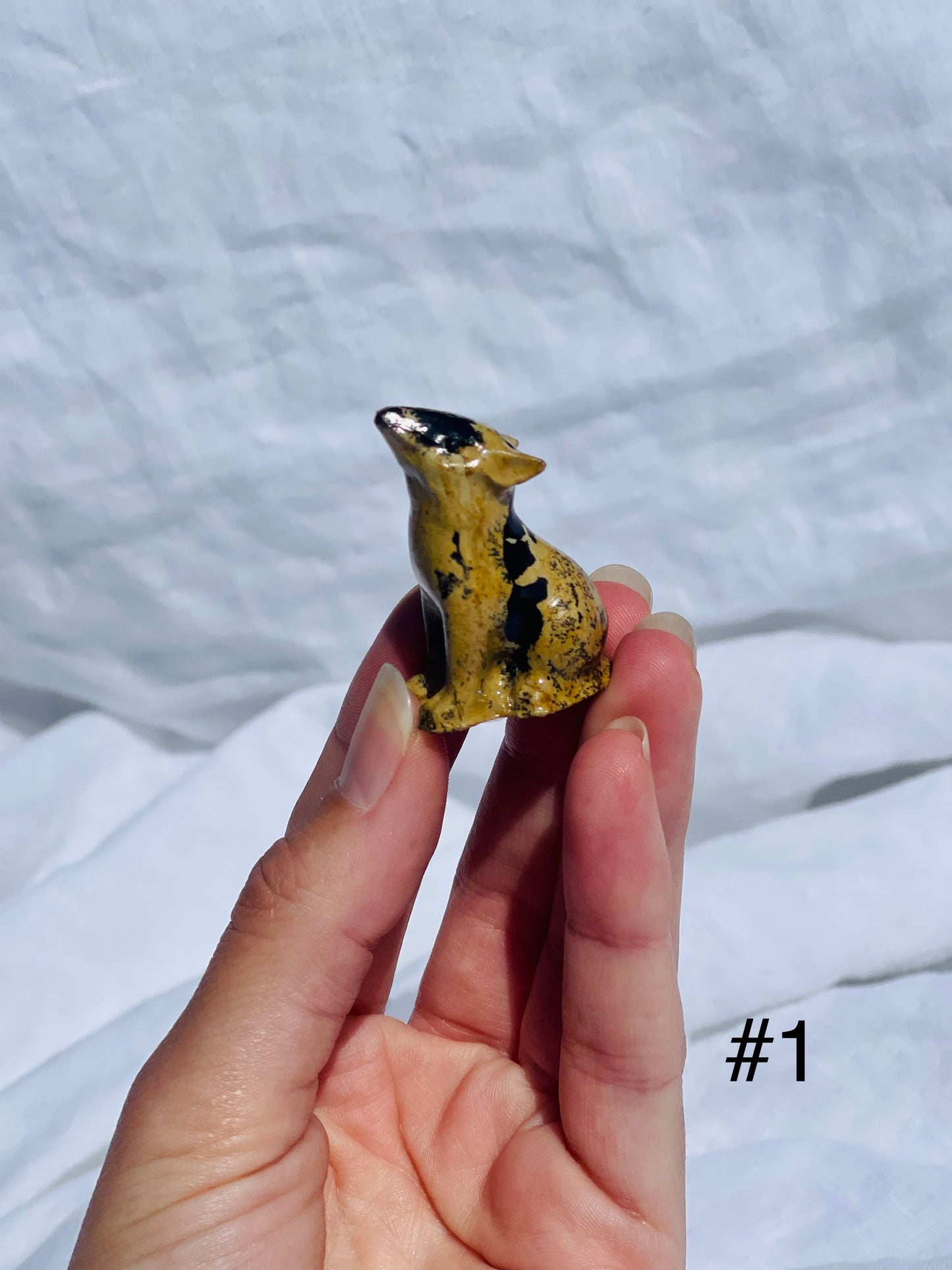 Chinese Painting Stone Wolf
