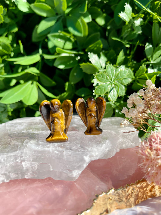 Tiger Eye Mini Angel