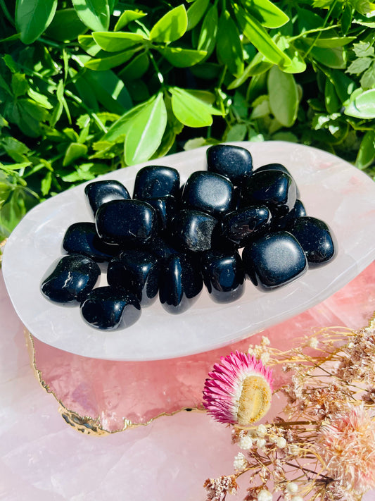 Black Obsidian Tumble