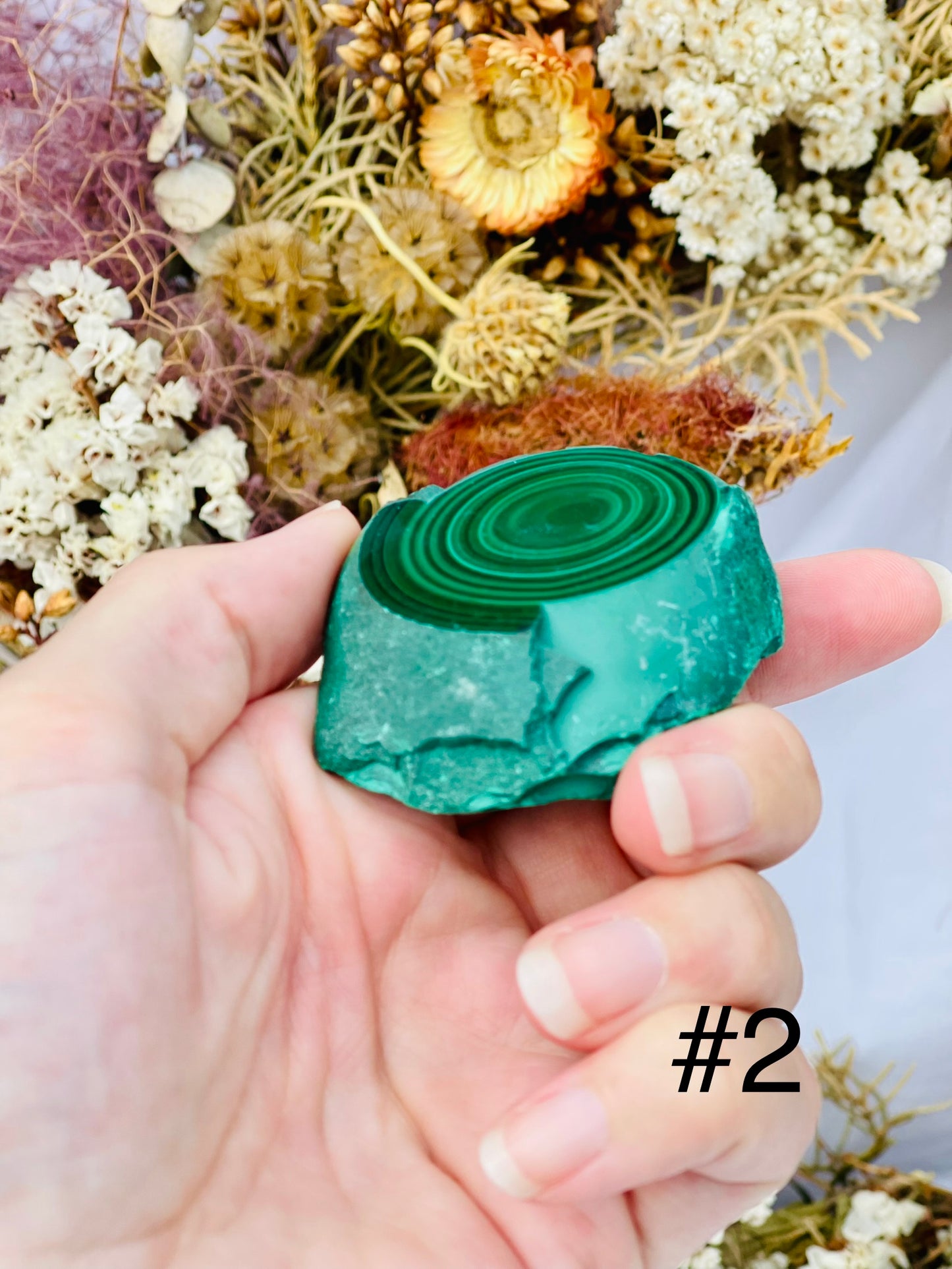 Malachite Polished Top