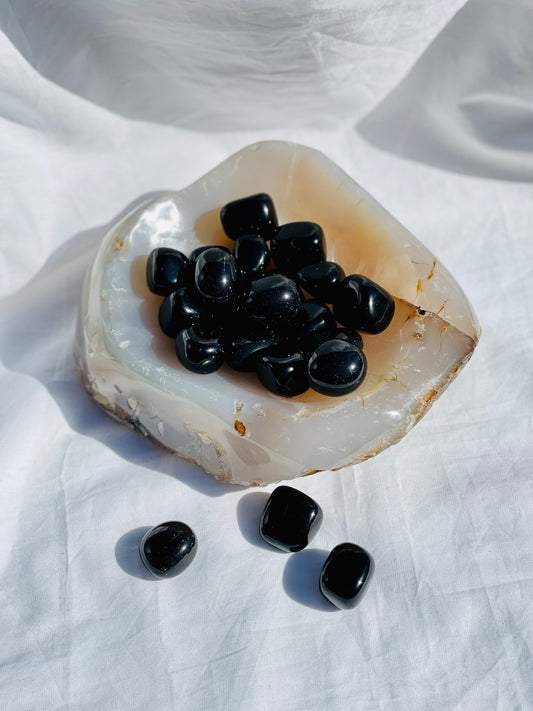 Black Tourmaline Tumble