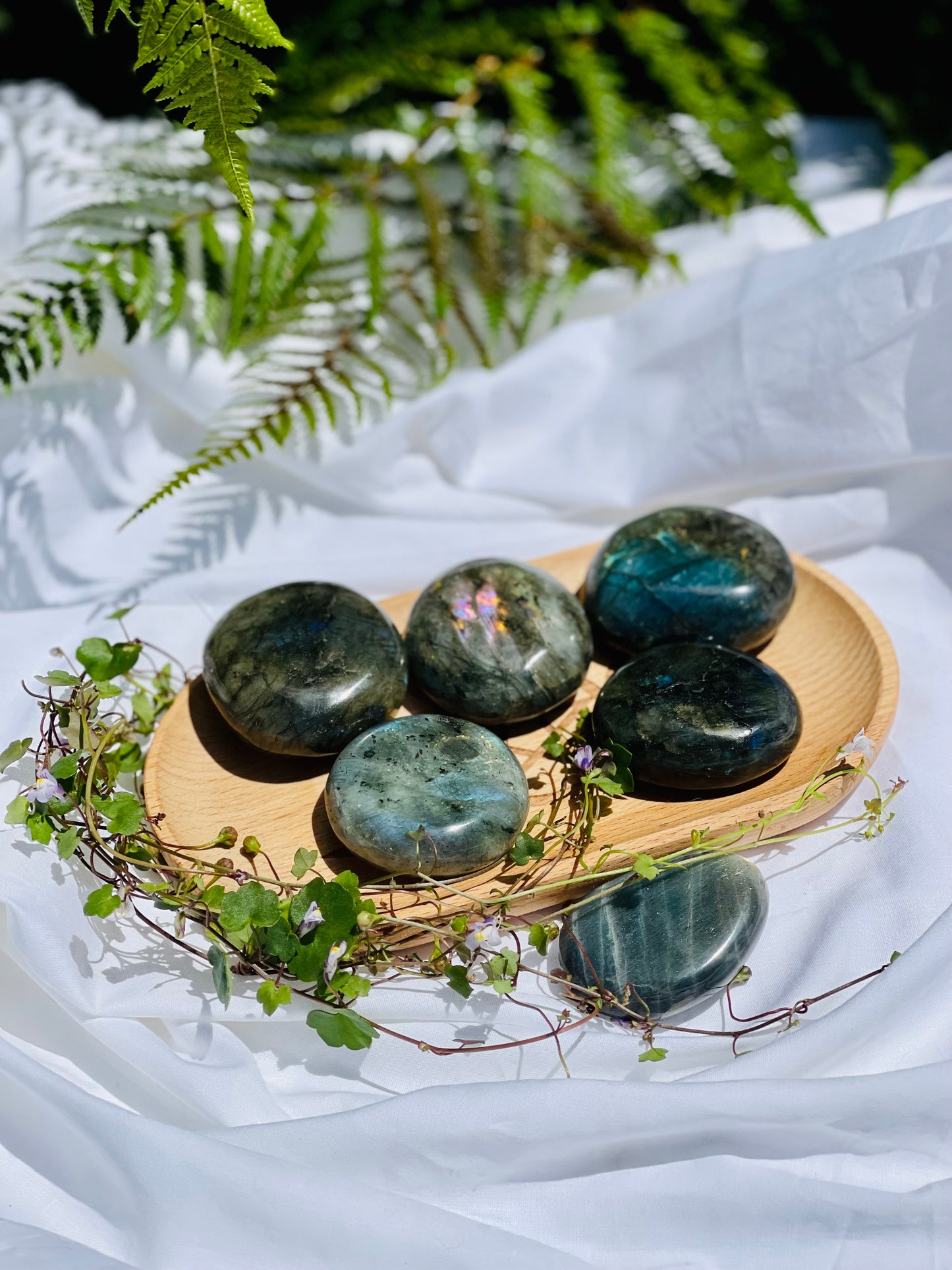 Labradorite Palmstone