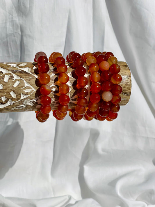 Carnelian Bracelet | 8mm