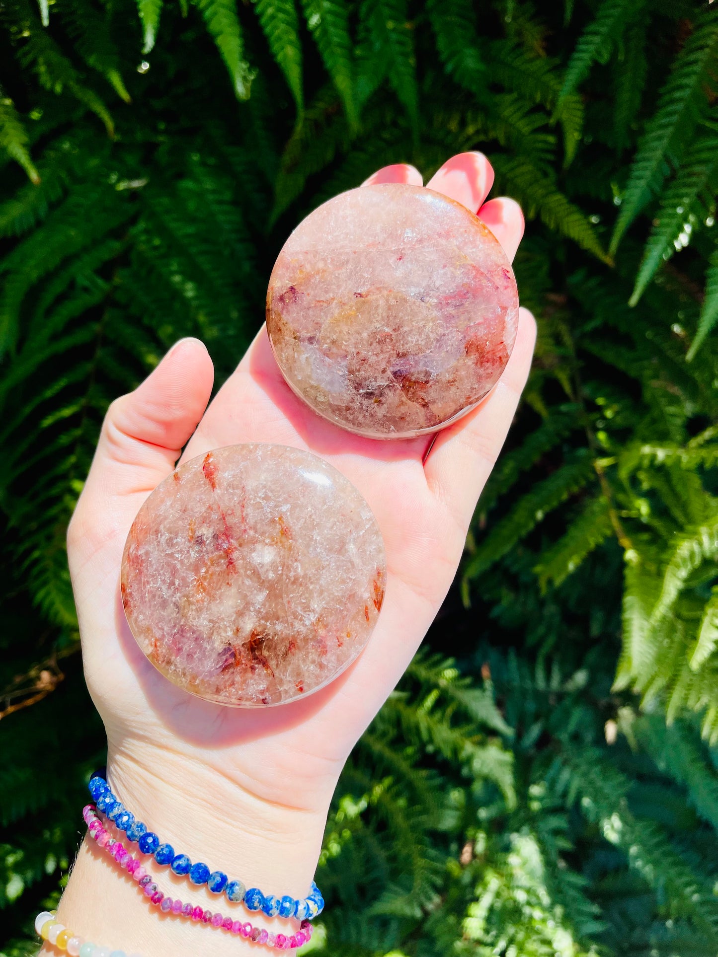 Fire Quartz Pebble