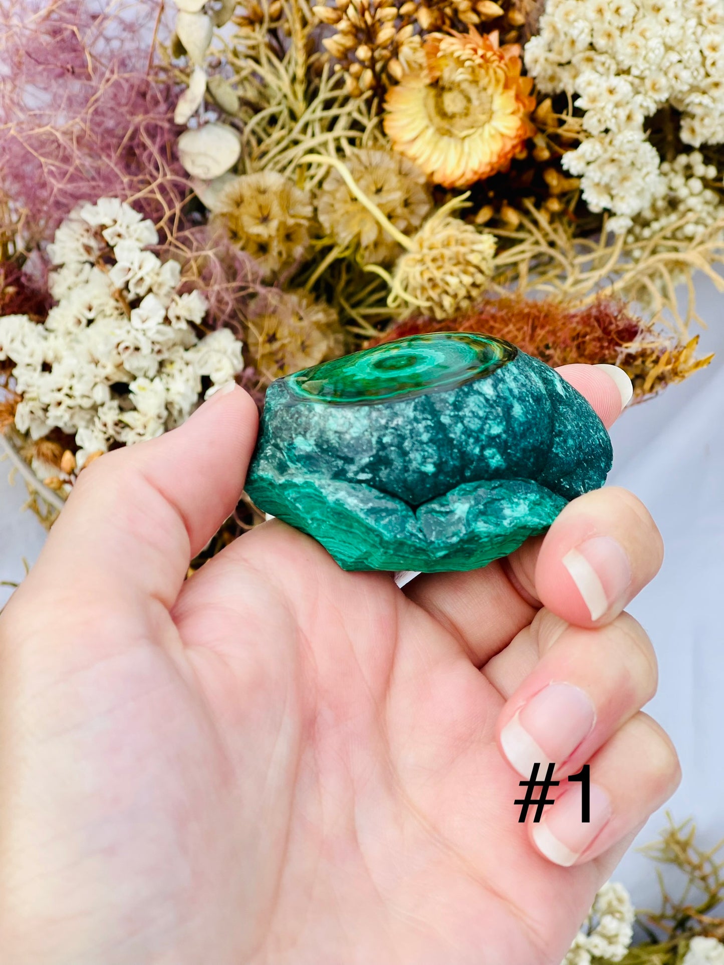 Malachite Polished Top