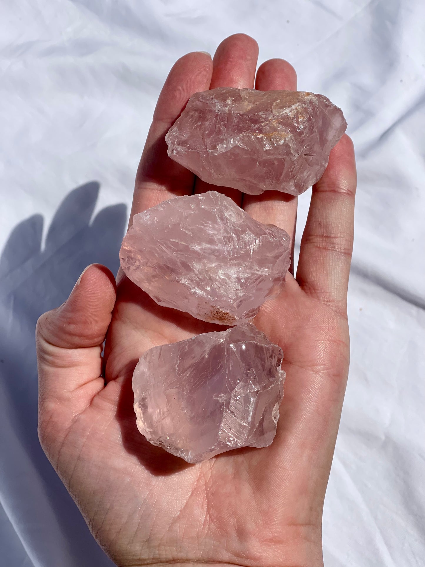 Raw Rose Quartz