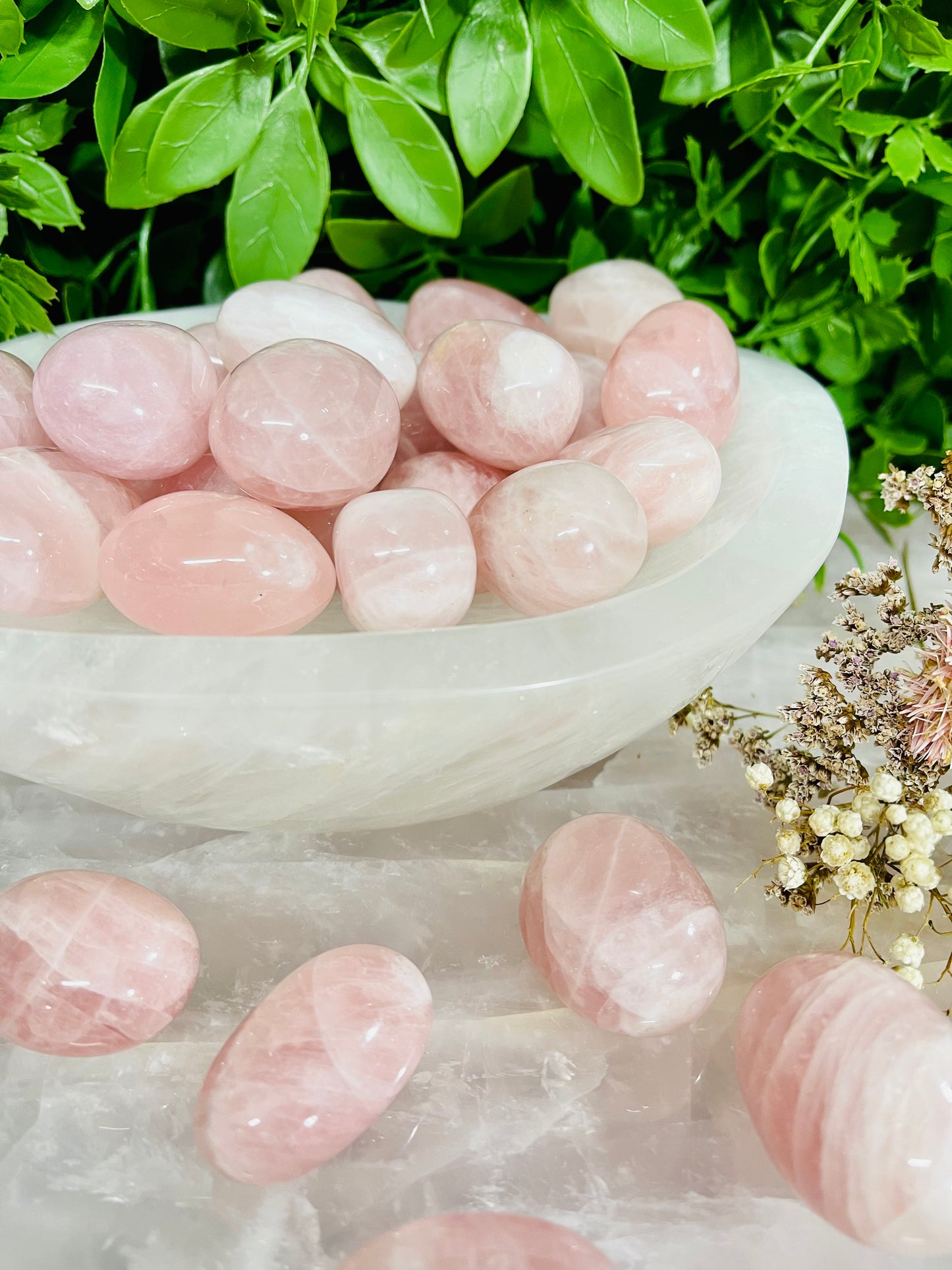 Rose Quartz Tumble - Large