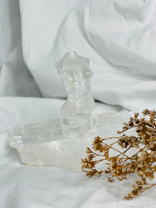 Clear Quartz Women’s Torso