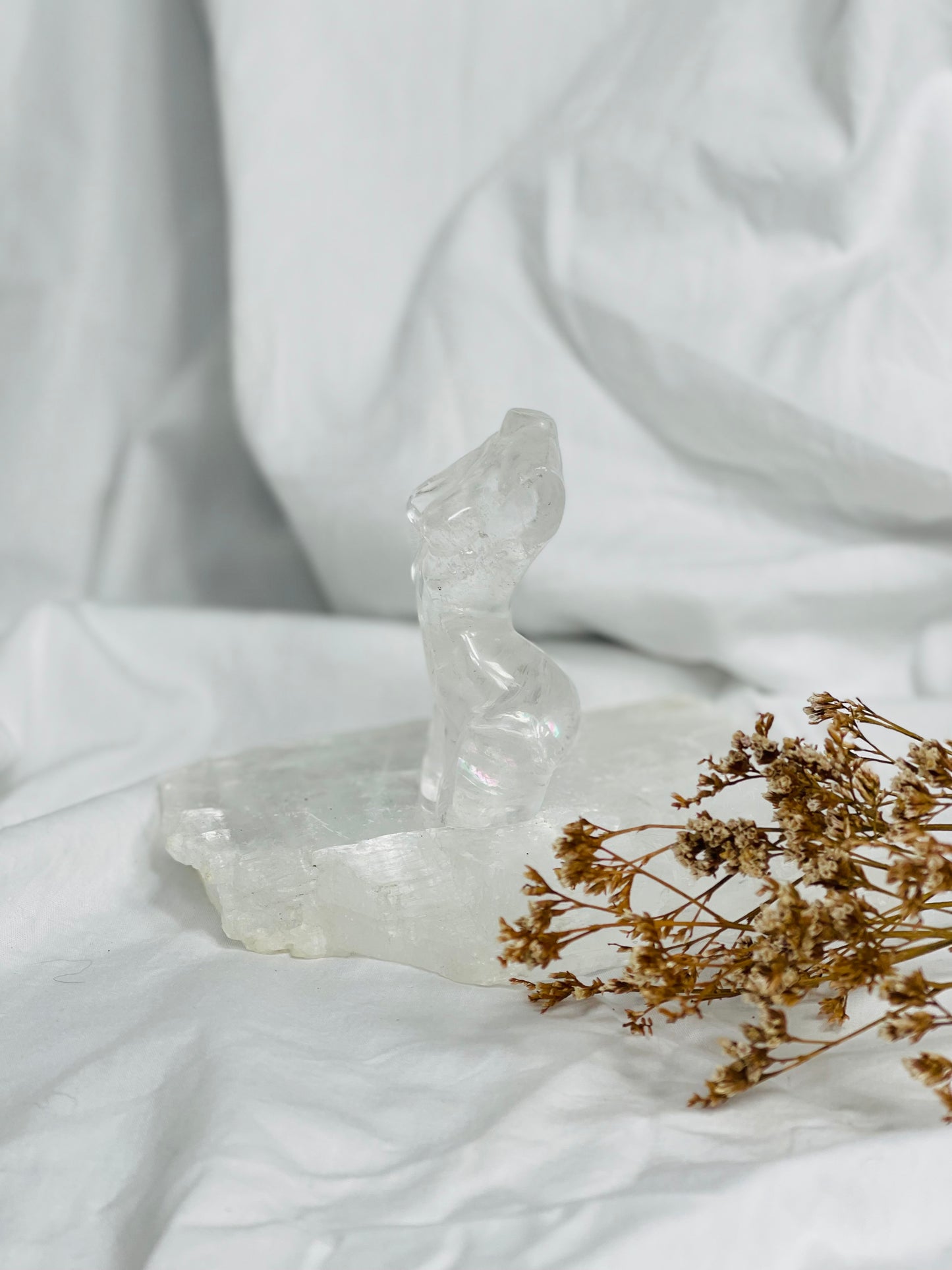 Clear Quartz Women’s Torso