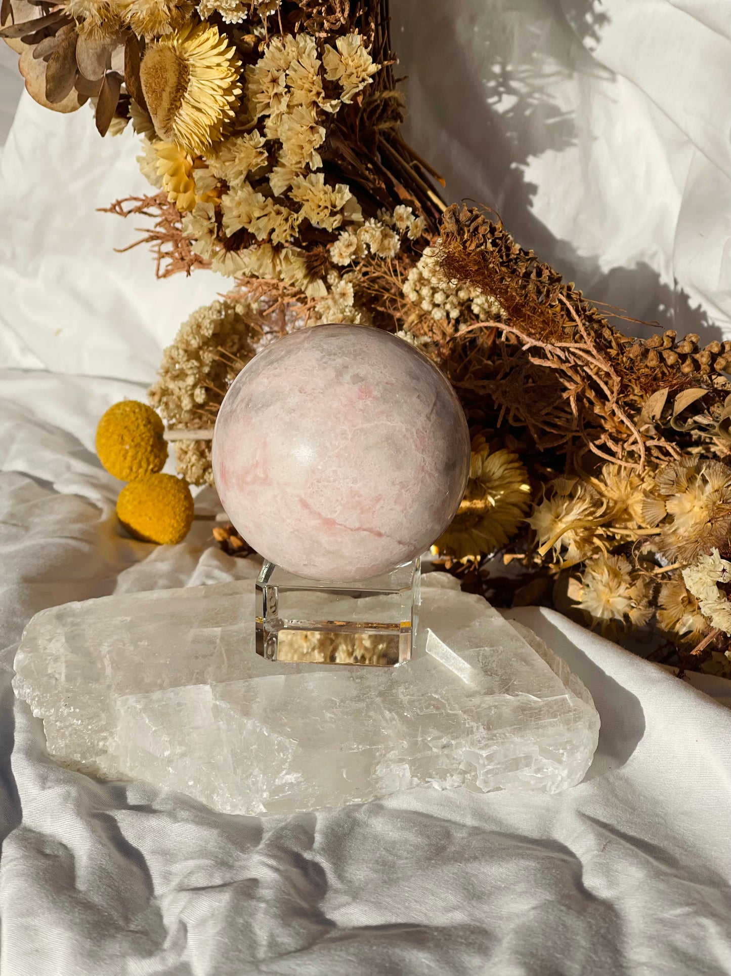 Pink Opal Sphere #2