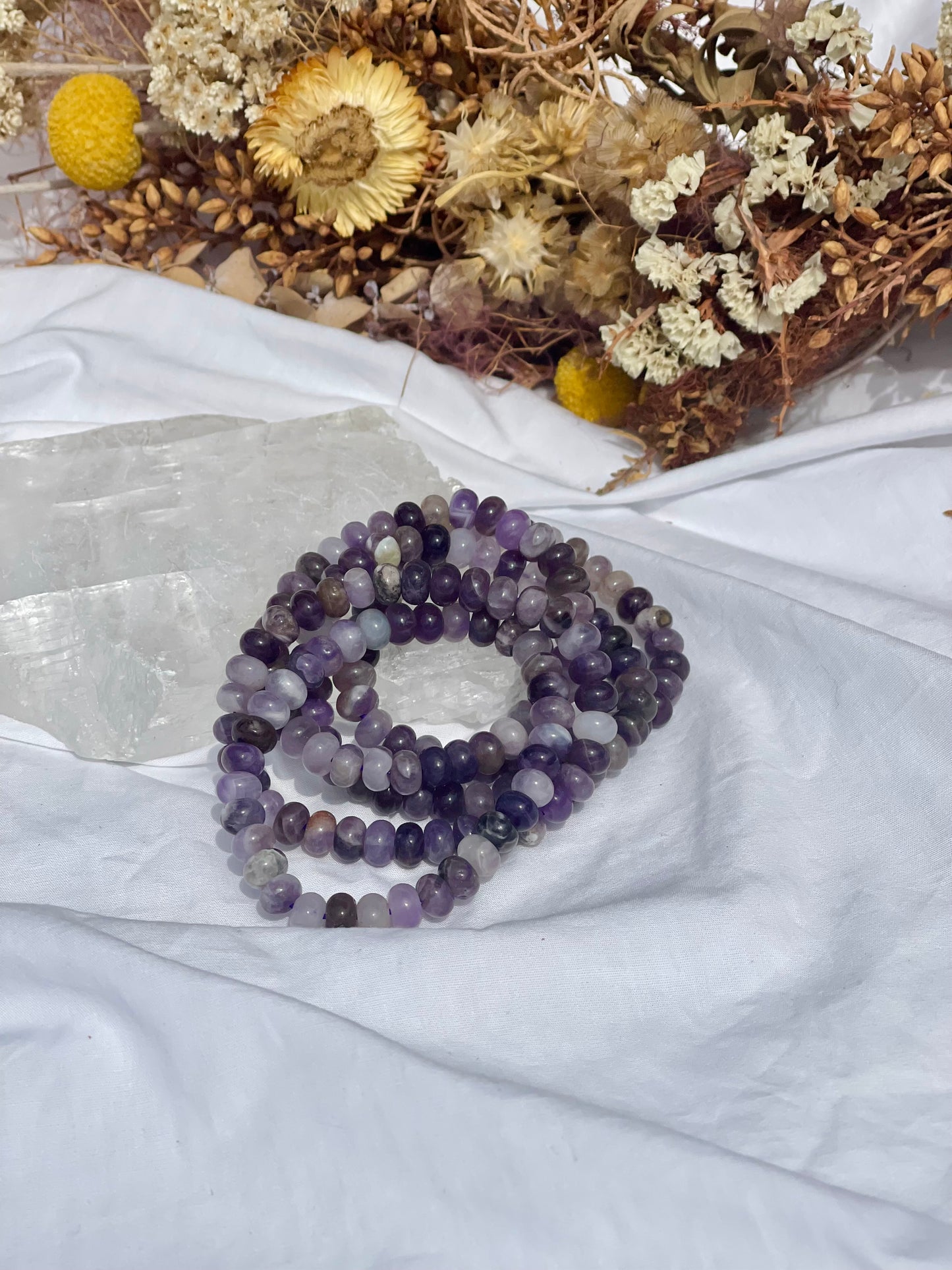 Amethyst Donut Bracelet