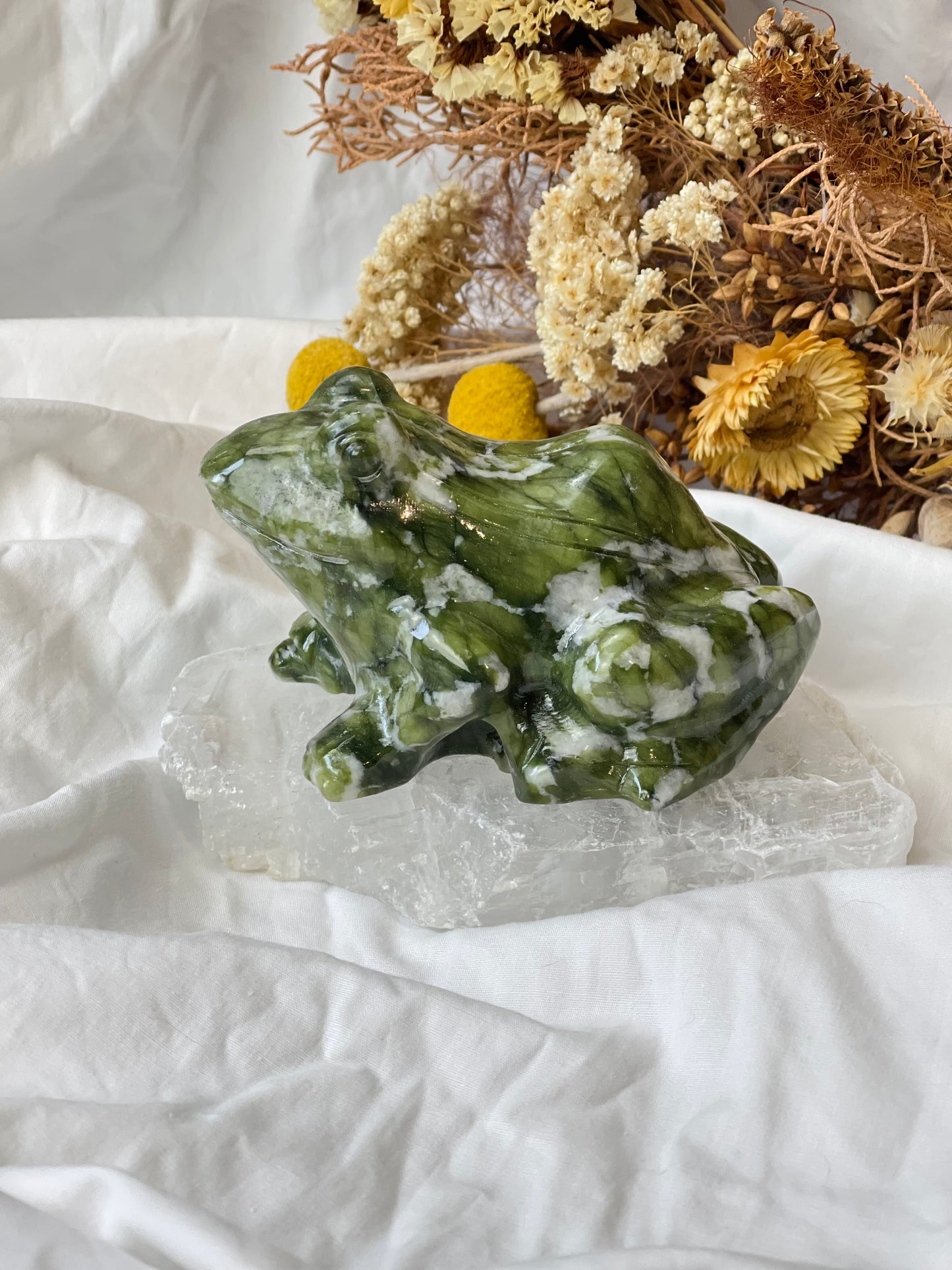Green Jade Frog | Large #2