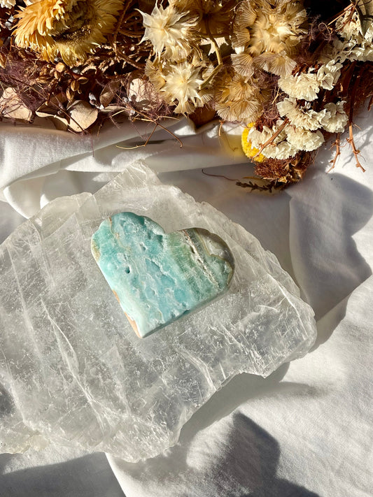 Hemimorphite Heart