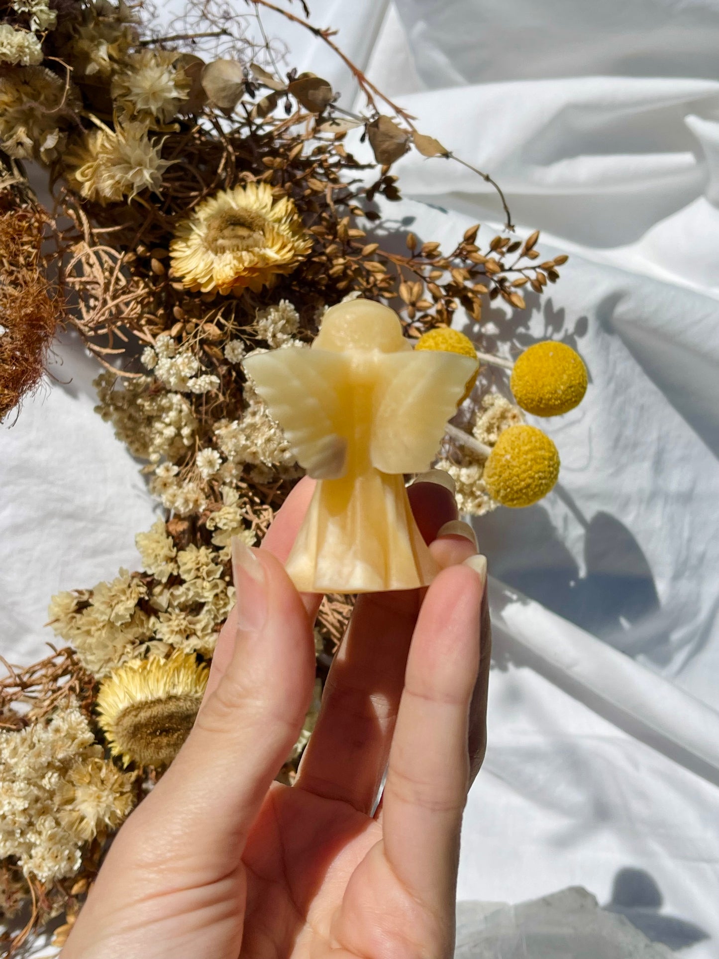 Orange Calcite Angel #2