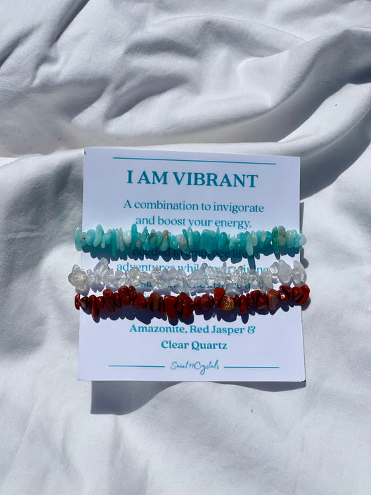 I Am Vibrant Bracelet Set