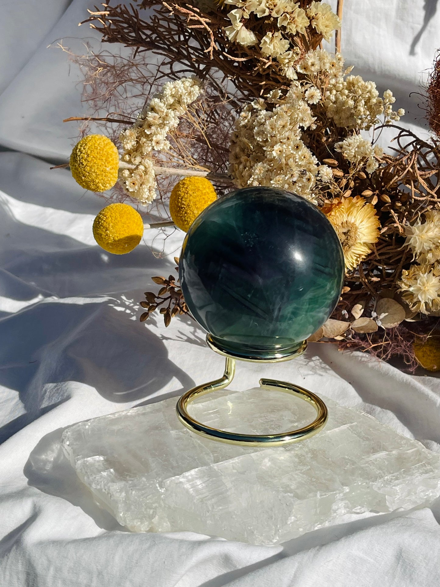 Rainbow Fluorite Sphere #1