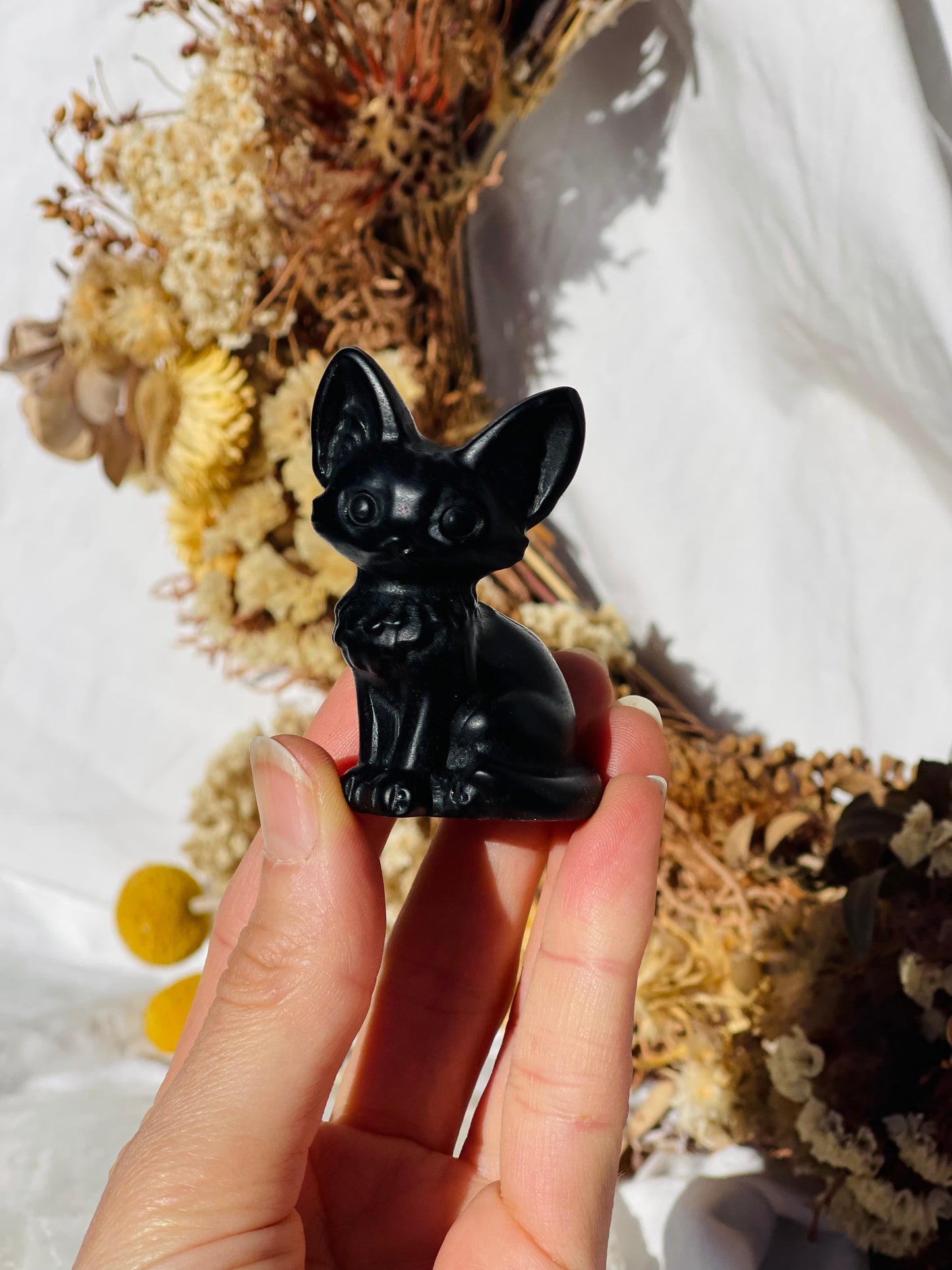 Black Obsidian Cat
