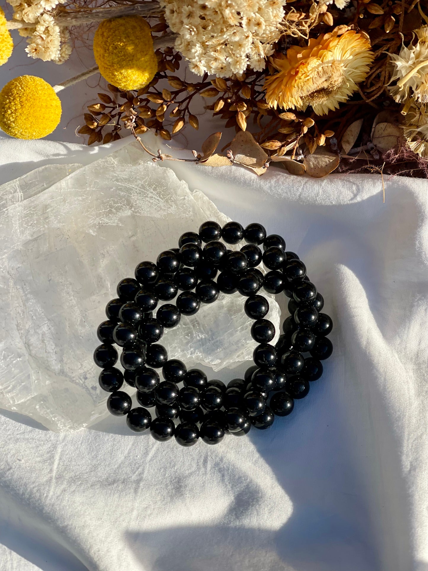 Black Obsidian Bracelet | 8mm