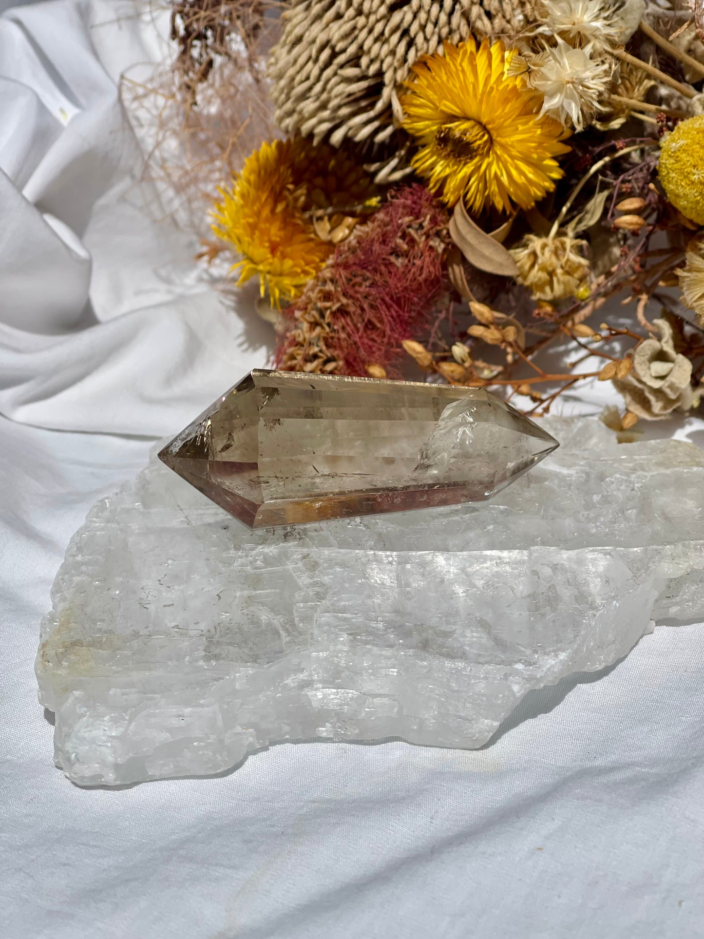 Smokey Quartz Vogel #1
