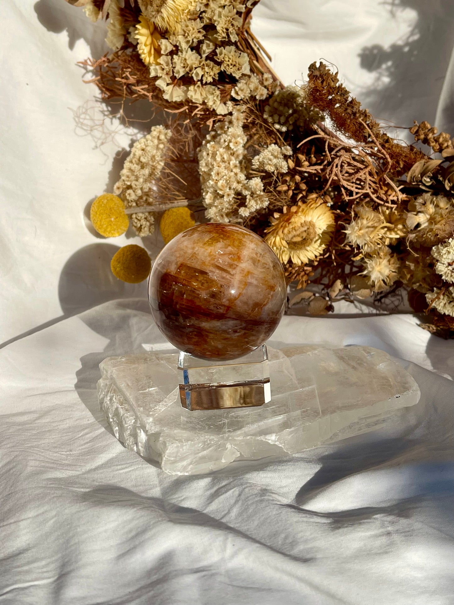 Golden Healer | Fire Quartz Sphere