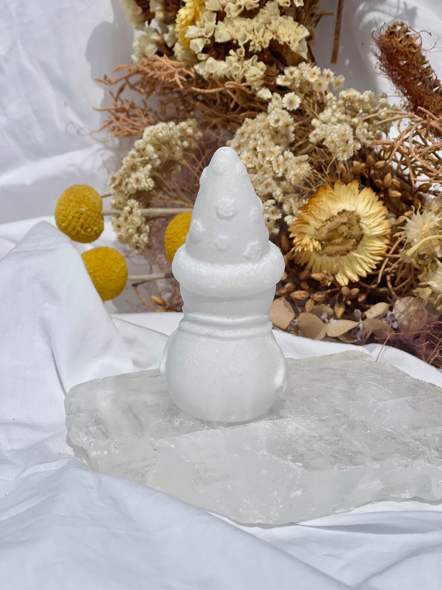 White Jade Snowman